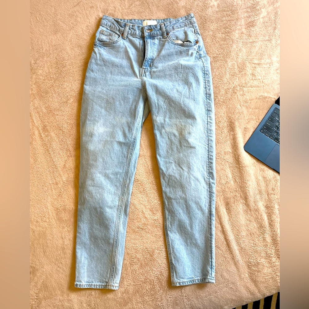 H&M mom jeans size 8